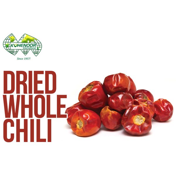 Dried Chilli Round — Whole Dandi Cut